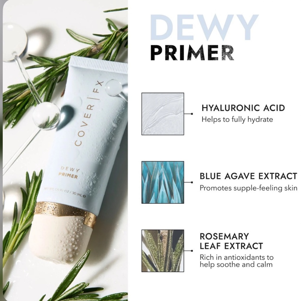 NEW COVER FX DEWY PRIMER